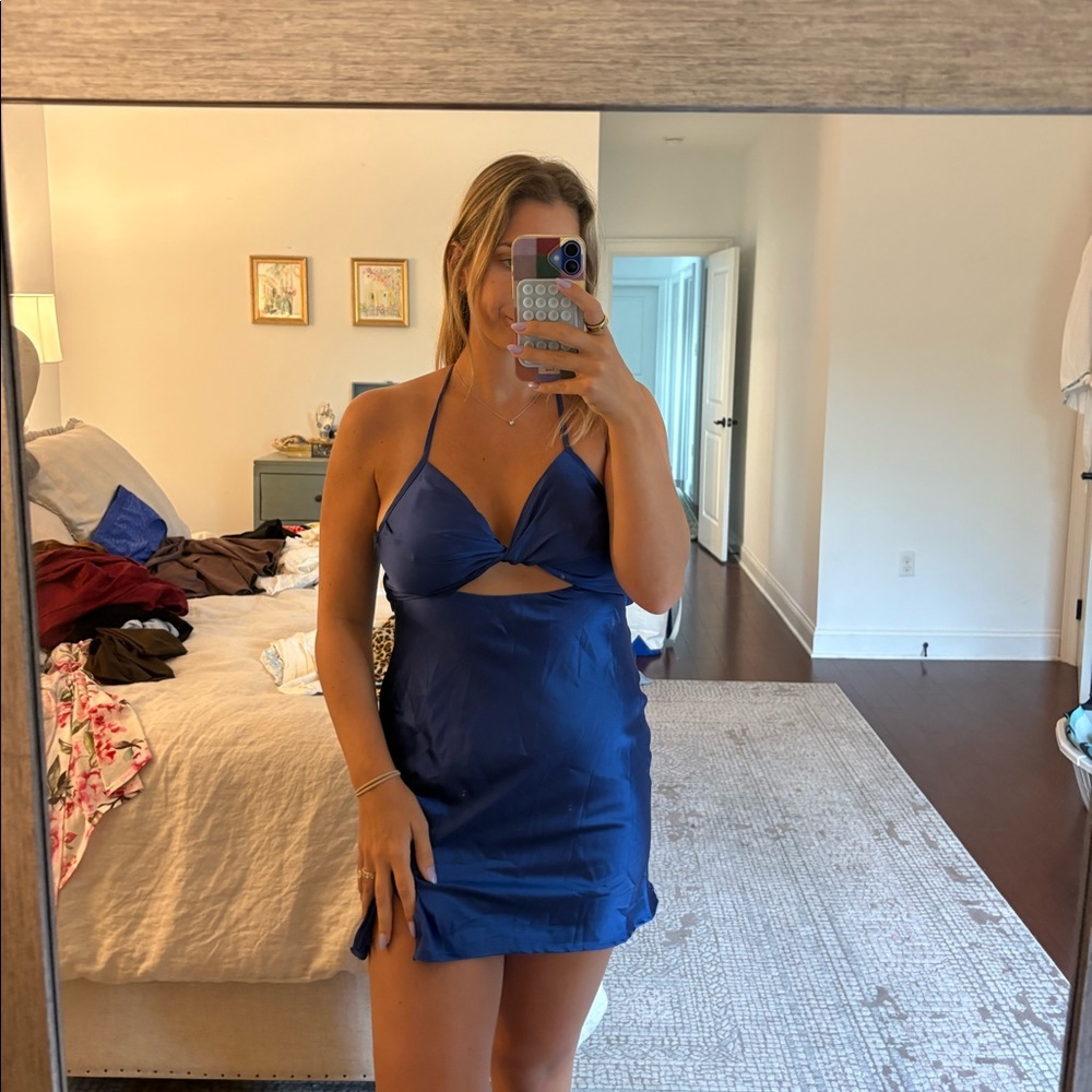 Princess Polly royal blue dress